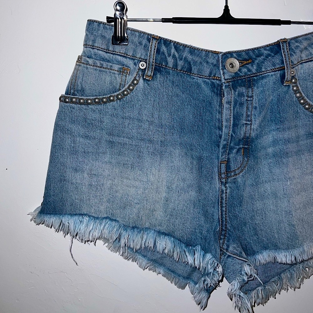 NWOT Distressed Denim Shorts